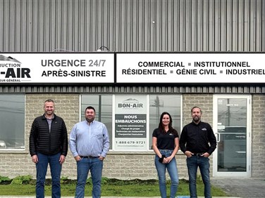 Construction Bon-Air s'établit à Saguenay