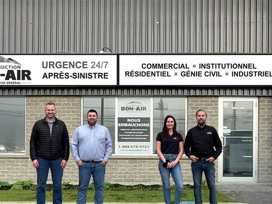 Construction Bon-Air s'établit à Saguenay